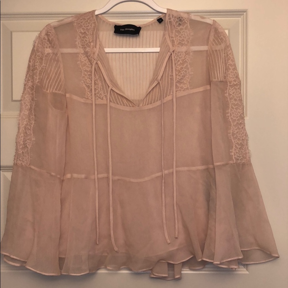 The Kooples pink top